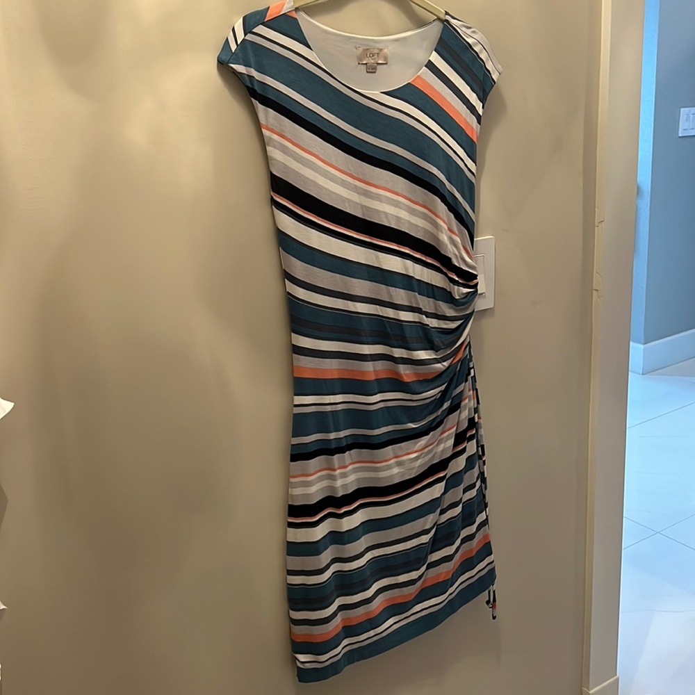 Striped loft dress